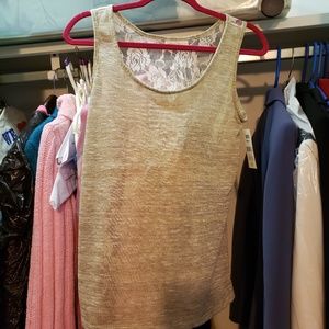 MAKE OFFER Gild blingy top